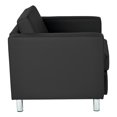 thumbnail image 2 of Fauteuil Pacific en Vinyle Noir Dillon par Office Star, 2 of 4