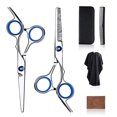 thumbnail image 2 of Oubit Hairdressing Shears Kit,10pcs Haircutting Scissors Kit Hairdressing Tool Set Hair Salon Apron Kit Meticulously Designed, 2 of 9