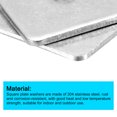 thumbnail image 4 of Uxcell Rondelle Carrée, Lot de 10, M5x20x20x1,5 mm, Rondelles pour Plaques Carrées en Acier Inoxydable 304, 4 of 5