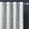 thumbnail image 3 of Hometrends Everly 84" Light Filtering Grommet Window Curtain Panel, Grey, 3 of 6