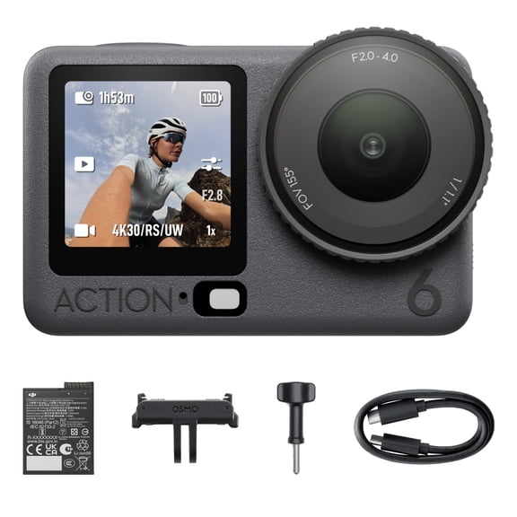 Caméra d'Action DJI Osmo Action 6 Standard Combo