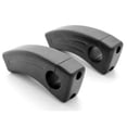 thumbnail image 2 of Krator 3.5" Black Motorcycle Handlebar Pullback Risers Compatible with Kawasaki Vulcan Classic Custom 900, 2 of 4