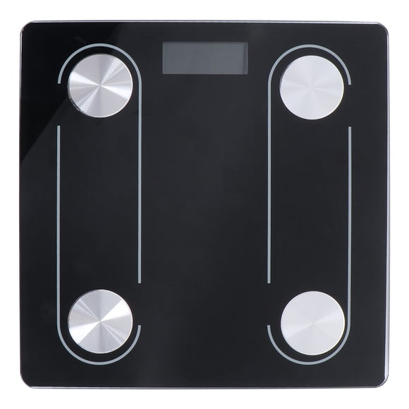 FRCOLOR Weight Scales Household Precision Scale Intelligent Weight Scale Body Fat Scale Health Scale Without Battery (Black),10.24"X10.24"X1.18"