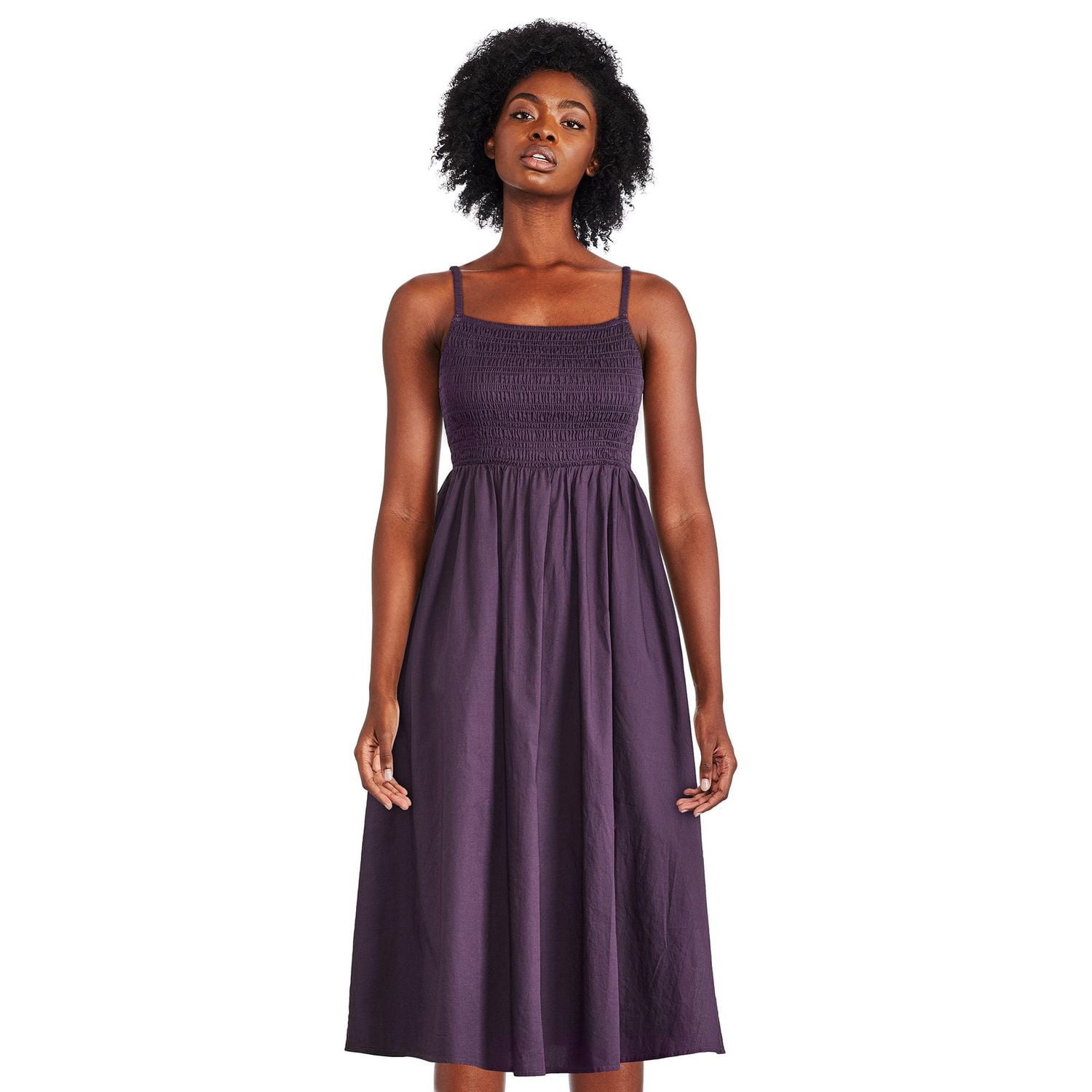 Robe à smocks George pour femmes