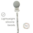 thumbnail image 1 of Tiny Teethers Clip-On Silicone Pacifier Clip, 1 of 6