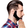 thumbnail image 4 of Beard Shaping Template Home Salon Beard Styling Template Accessory For Trimming Mustache Goatee Neckline And Hairline, 4 of 5