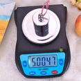 thumbnail image 3 of 4X -400D Analytical Balance Laboratory Electronic Digital Scale Kitchen Scale 500G/0.01G Black, 3 of 5