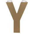 thumbnail image 1 of HAMPTON ART MDF 22.8cm LETTRE Y, 1 of 2