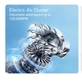 thumbnail image 4 of Compressed Air Duster, 130000RPM Strong Wind 4000mAh Battery Brushless  Electric Air Duster Adjustable Airflow Rechargeable Cordless Air Blower for Computer Electronics, 4 of 7