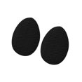 thumbnail image 1 of Coussinets Antidérapants Auto-Adhésifs en Caoutchouc pour Talons Hauts Talons Ronds Noir, 1 of 9