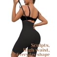 thumbnail image 2 of High-Waist Shaping Shorts - Seamless Slimming Thigh Shaper With Control And Adjustable Straps For Women, 2 of 4
