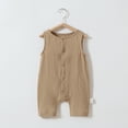thumbnail image 1 of TopLLC Baby Spring New Onesie Newborn Climbing Clothes Short Sleeve Thin Ha Clothes Bag Fart Clothes Kid Rompers, 1 of 3