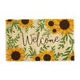 thumbnail image 1 of DII Paillasson de Bienvenue Saisonnier Tournesol, 18x30, 1 of 2