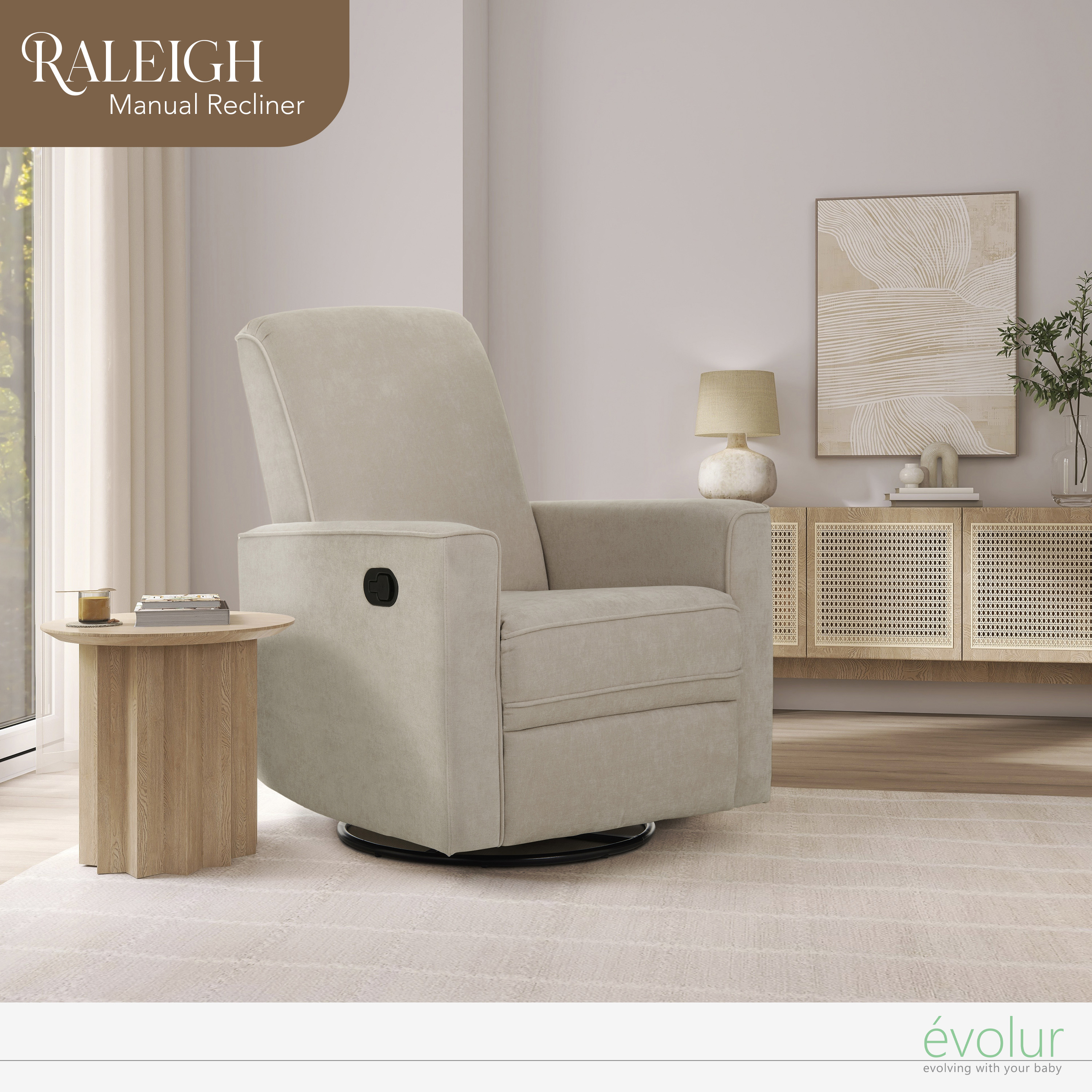 Planeur de base Evolver Raleigh | Fauteuil inclinable | Basculer