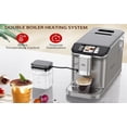thumbnail image 4 of Fully Automatic Espresso Machine 20 Bar, Coffee Machine With Milk Frother Steam Wand，Built-In Grinder, 1.5l Water Tank，One-Touch Control Panel for Latte, Cappuccino, Macchiato & Iced Coffee, 4 of 8