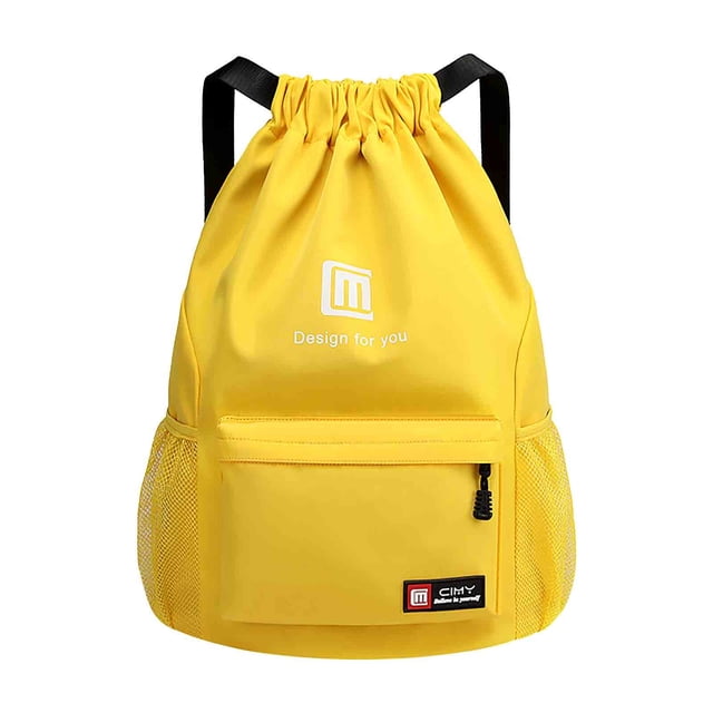 tumgatte Large Capacity Sports Drawstring Shoulder Bag Travel Backpacks Up to 45% off