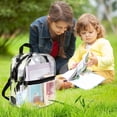 thumbnail image 4 of Dvkptbk knapsack knapsack Transparent Backpack Transparent Mini Backpack Suitable for Students' Bags, 4 of 5