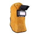 thumbnail image 1 of Welding Mask with Lens Leather Welding Helmet Breathable Heat Resistant Welder Grinding ,Durable Good Quality Welding Helmet Protection Mask with Auto Darkening Filter Lens, 1 of 9