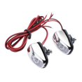 thumbnail image 4 of DYNWAVECA 1 Pair Car Hood Windshield Wiper Washer with LED Light , Colorful Light, 39(mm), 4 of 10
