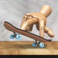 thumbnail image 4 of Milaget Finger Skateboard -Slip Pad Fingerboard for Kids Children Light Blue, 4 of 9
