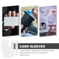 thumbnail image 3 of Raindrops 50Pcs Hard Plastic Card Sleeves for Game Cards with Transparent Protective Covers, 3 of 7