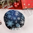 thumbnail image 4 of Black Snowflake Paper Plates Napkins Tableware Set Winter Snowflake Party Tableware Supplies Birthday Party Tableware Set, 4 of 6