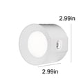thumbnail image 3 of RKSTN Lights 3 Brightness Level Magnetic Wall Lamp Multifunctional Household Rechargeable Remote Control LED Night Light Bedside Lamp Cordless For Study Reading Bedside Lights, 3 of 7