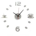 thumbnail image 2 of Acrylic Diy Self Adhesive Interior Wall Creative Decoration Mute Clock, 2 of 9