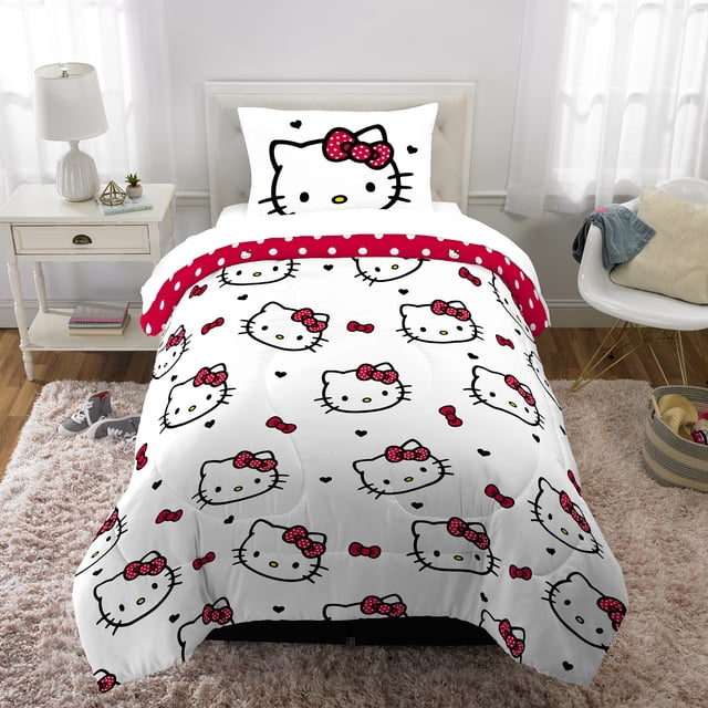 Hello Kitty "Big Bow Energy" Twin/Full Comforter