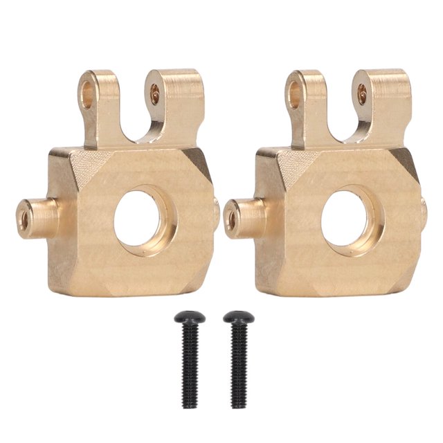 Brass Steering Blocks Knuckle, 2PCS Wear RC Brass Steering Cup Rustproof For 1/18 TRX4M