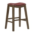 thumbnail image 4 of Topline Home Furnishings 2Tabouret à hauteur pub en similcuir, 4 of 5