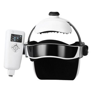 Lionlar Appareil de massage électrique à tête de scalp Comprimé chaud avec chaleur Air Vibration de la pression