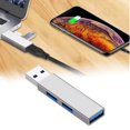 thumbnail image 2 of Creatine USB Hub With Three Ports Expandable Interface For Universal Computer Compatibility, 2 of 6