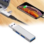 Fokuz USB Hub avec trois ports Interface extensible pour la compatibilité informatique universelle
