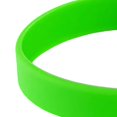thumbnail image 4 of 10 PCS/Pack Blank Silicone Wristbands Rubber Bracelet Green, 4 of 8