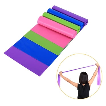 Garosa 1.5M Four Colors Of Yoga Stretch Band Yoga Elastic Strap Exercise Fitness Band, Stretch Band, Exercise Band