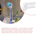 thumbnail image 4 of 4pcs Electric Toothbrush Head Case Replacement Toothbrushes Accessories Heads Caps Camping Outdoor Plastic Protect Cover, 4 of 9