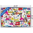 thumbnail image 2 of Hello Kitty and Friends: Hello - Group Wall Poster, 22.375" x 34", 2 of 4
