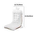 thumbnail image 3 of Sentmoon Deals of the Day Clearance Prime Rocking Chair Cushion Outdoor Garden Chair Cushion Non-Slip Chair Pads Washable Sun Lounger Cushion Todays Deals Clearance Sales, 3 of 7