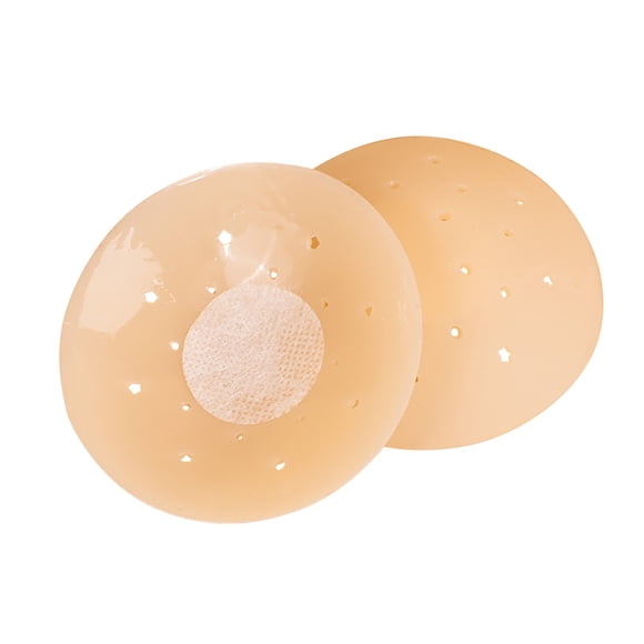 Outfmvch Sticky Bra Sticky Bra Push Up Backless Bra Thin Nipple Women's Silicone Nipple Cover with Breathable Hole Self Adhesive Nipple Cover with Nipple 8cm Bras for Women(clearance) a