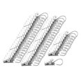 thumbnail image 3 of 50Pcs Curtain Clips with Hooks Hardware Metal Supplies Clamps Drapery Clips for, 3 of 9