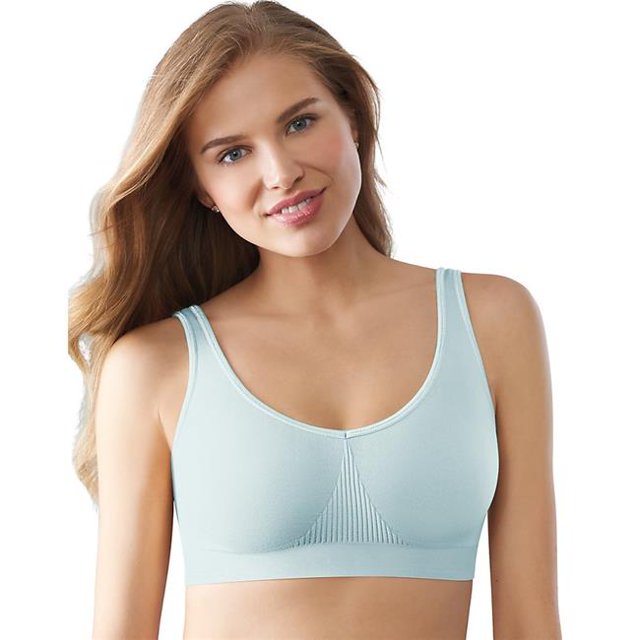 Bali 194164036521 Womens One Smooth U All Around Smoothing Bralette - Blue - Extra Large