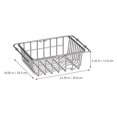 thumbnail image 2 of Dish Drainer Rack Expandable Dish Drying Rack Utensil Drying Holder Stainless Steel Sink Drying Rack, 2 of 8