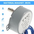 thumbnail image 4 of Reindeer Motor 4w Slow Rotating Motor Cw/ccw Small Synchronous Synchron Motor, 4 of 5