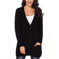 thumbnail image 3 of MesaSe X Cardigan Ouvert à l'Avant pour Femmes à Manches Longues, 3 of 14