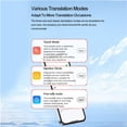 thumbnail image 4 of Écouteurs Traducteurs 5.3, Contrôle Tactile Rapide, Traduction en Temps Réel, 144 Langues, Réduction de Bruit, Stéréo pour IOS, pour Musique, Vert, 4 of 7