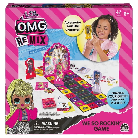 L.O.L. Surprise! OMG We So Rockin', Fashion Accessories Matching Game, for Kids and Teens Ages 6 and up