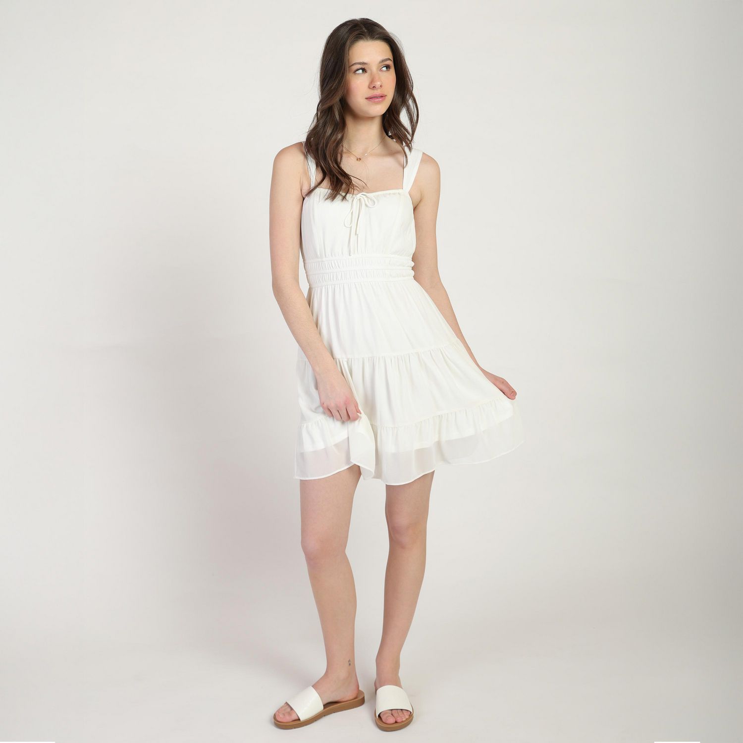 Bloom Girl Robe en popeline