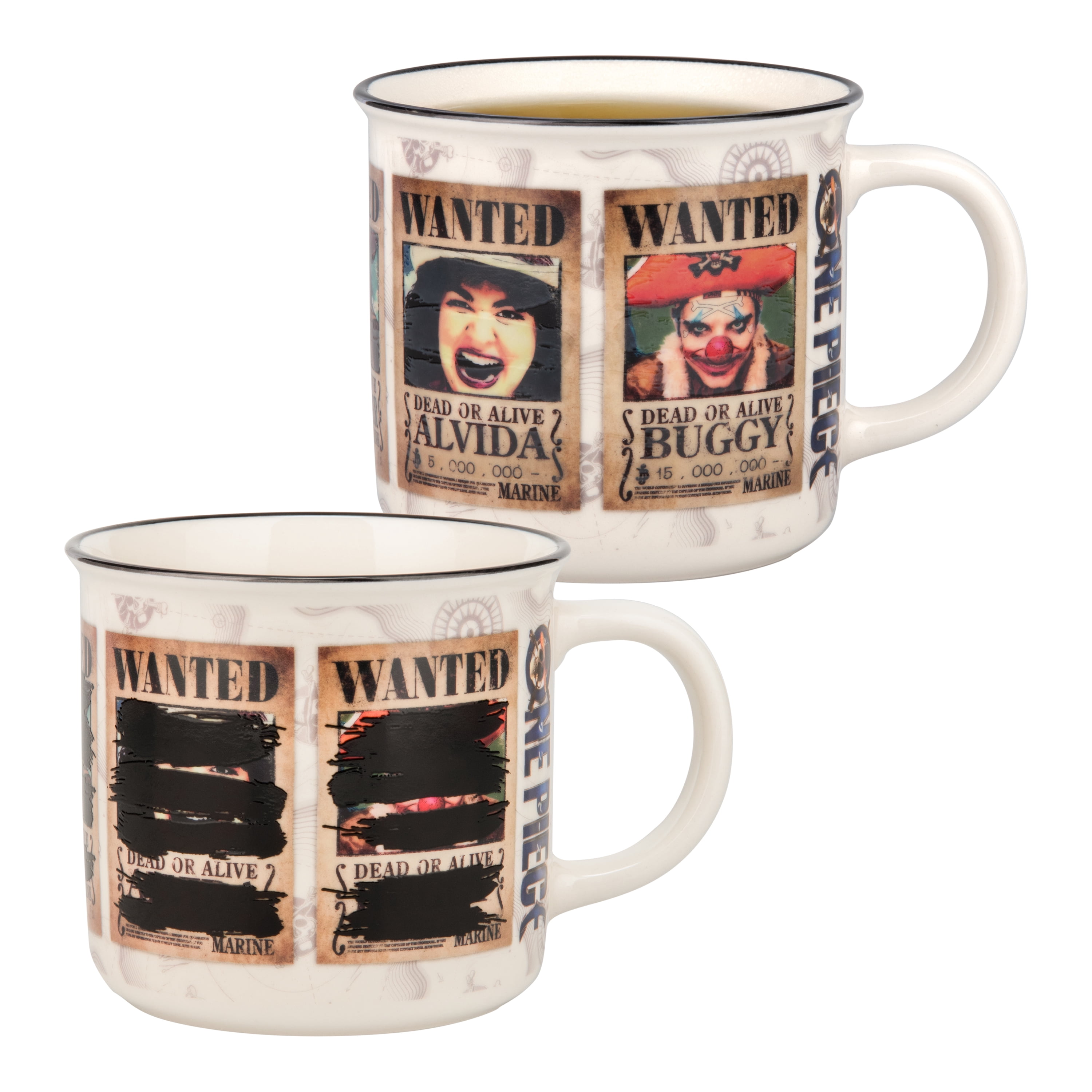 Tasse Paladone One Piece qui change de couleur à la chaleur 350 ml