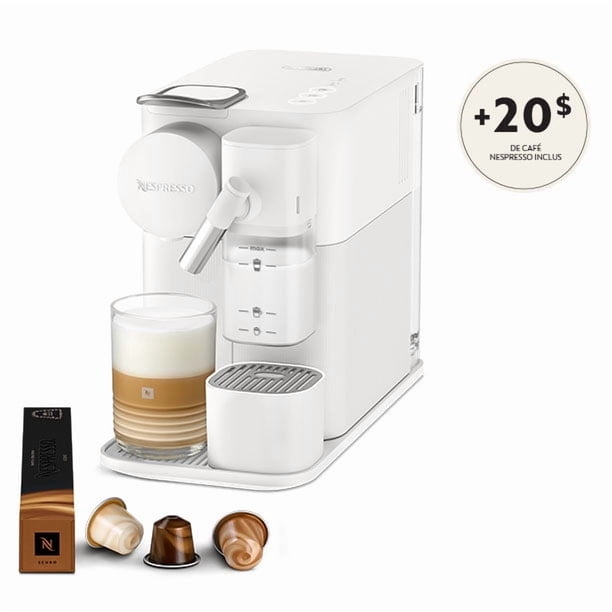 Nespresso Gran Lattissima Espresso Machine by DeLonghi, White